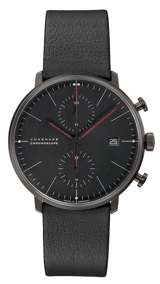 Junghans - Max Bill Chronoscope Bauhaus Auto | 27/4409.02
