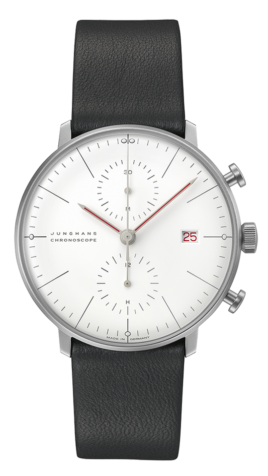 Junghans - Max Bill Chronoscope Bauhaus Auto | 27/4303.02