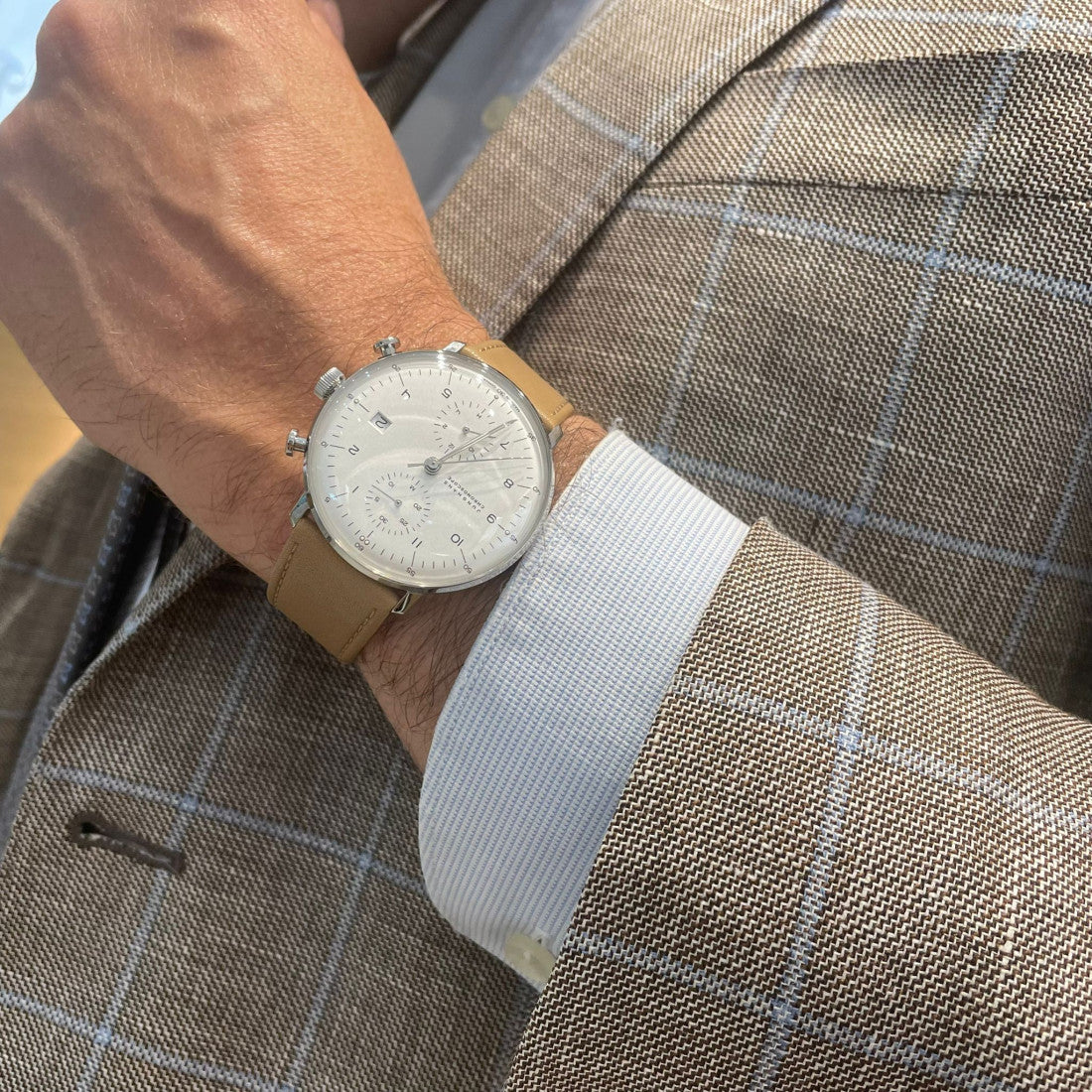 Junghans - Max Bill Chronoscope Auto | 27/4502.02
