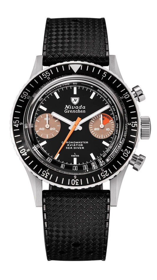 NIVADA GRENCHEN - Chronomaster Orange Boy Inter-bezel | 86012WM01LC