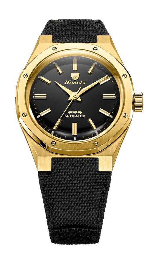 NIVADA GRENCHEN - F77MK2 38mm Gold | 68028A77-BC