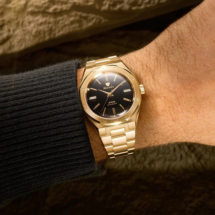 NIVADA GRENCHEN - F77MK2 38mm Gold | 68028A77-BC