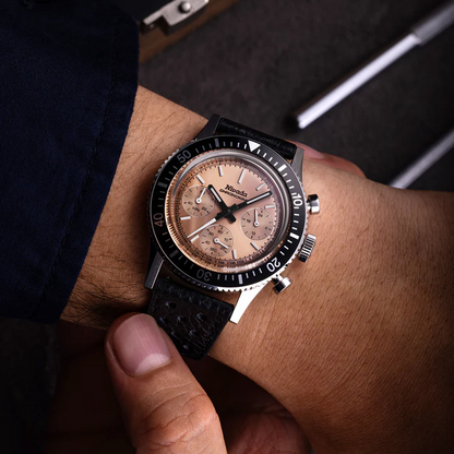 NIVADA GRENCHEN - Chronoking Mecaquartz Salmon LE | 87043Q10