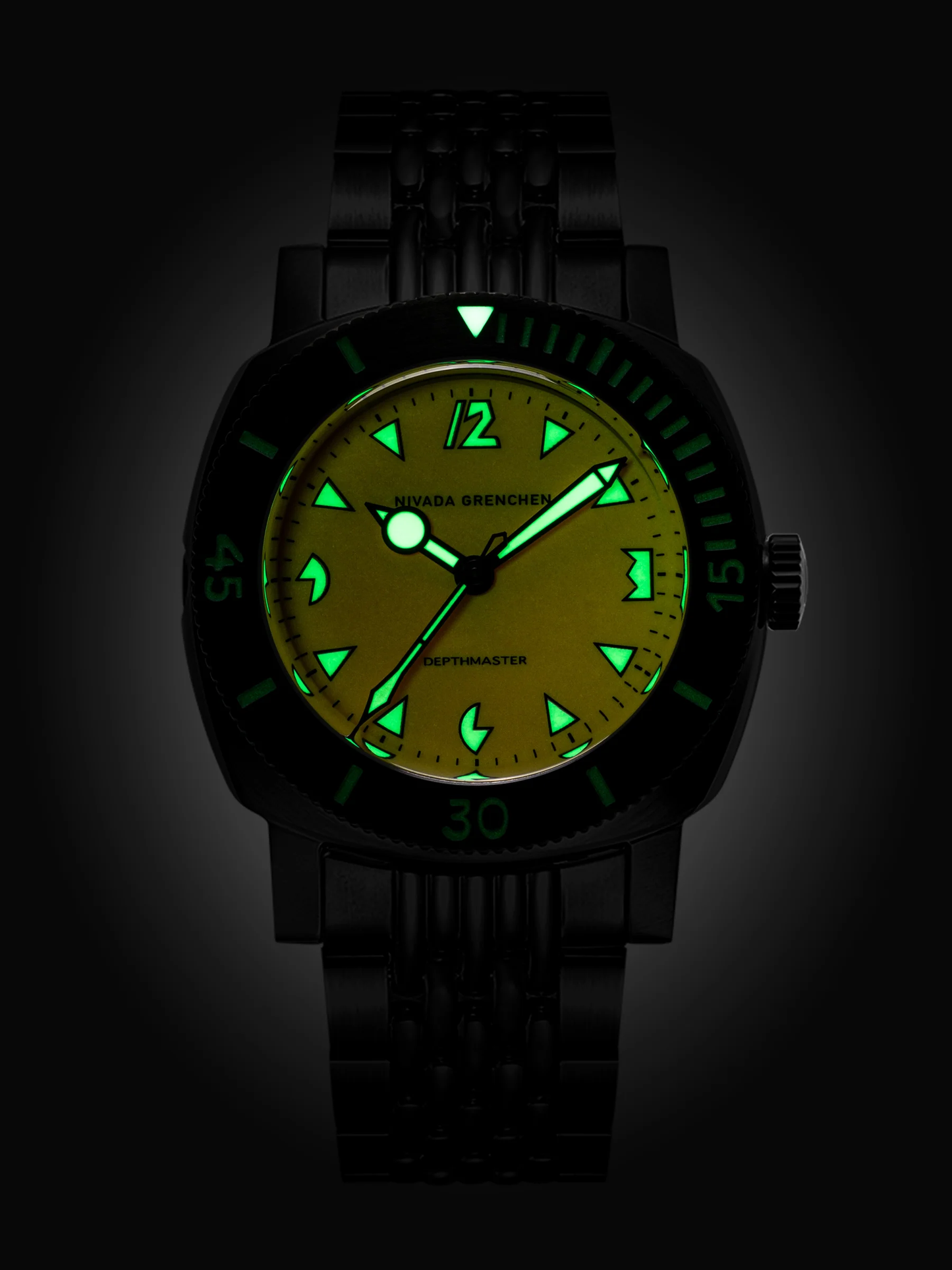 NIVADA GRENCHEN - Depthmaster Black Pumpkin LE | 14131A19