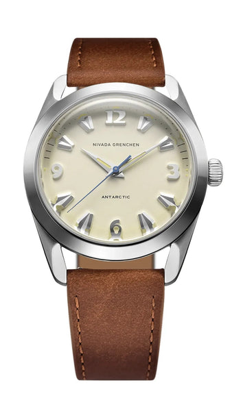 NIVADA GRENCHEN - Antarctic Eggshell 38mm | 32080A16 – TimeScape