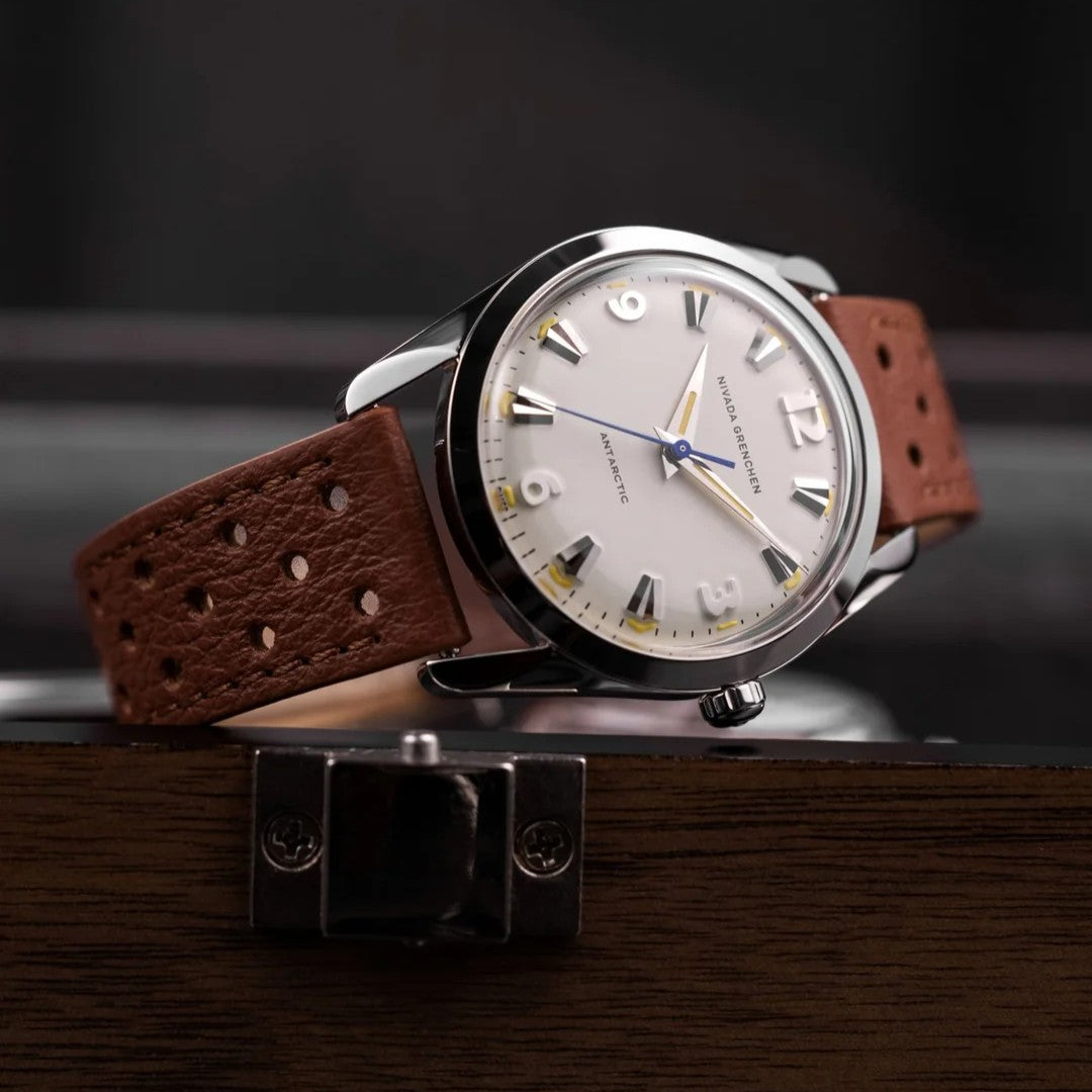 NIVADA GRENCHEN - Antarctic Eggshell 38mm | 32080A16 – TimeScape