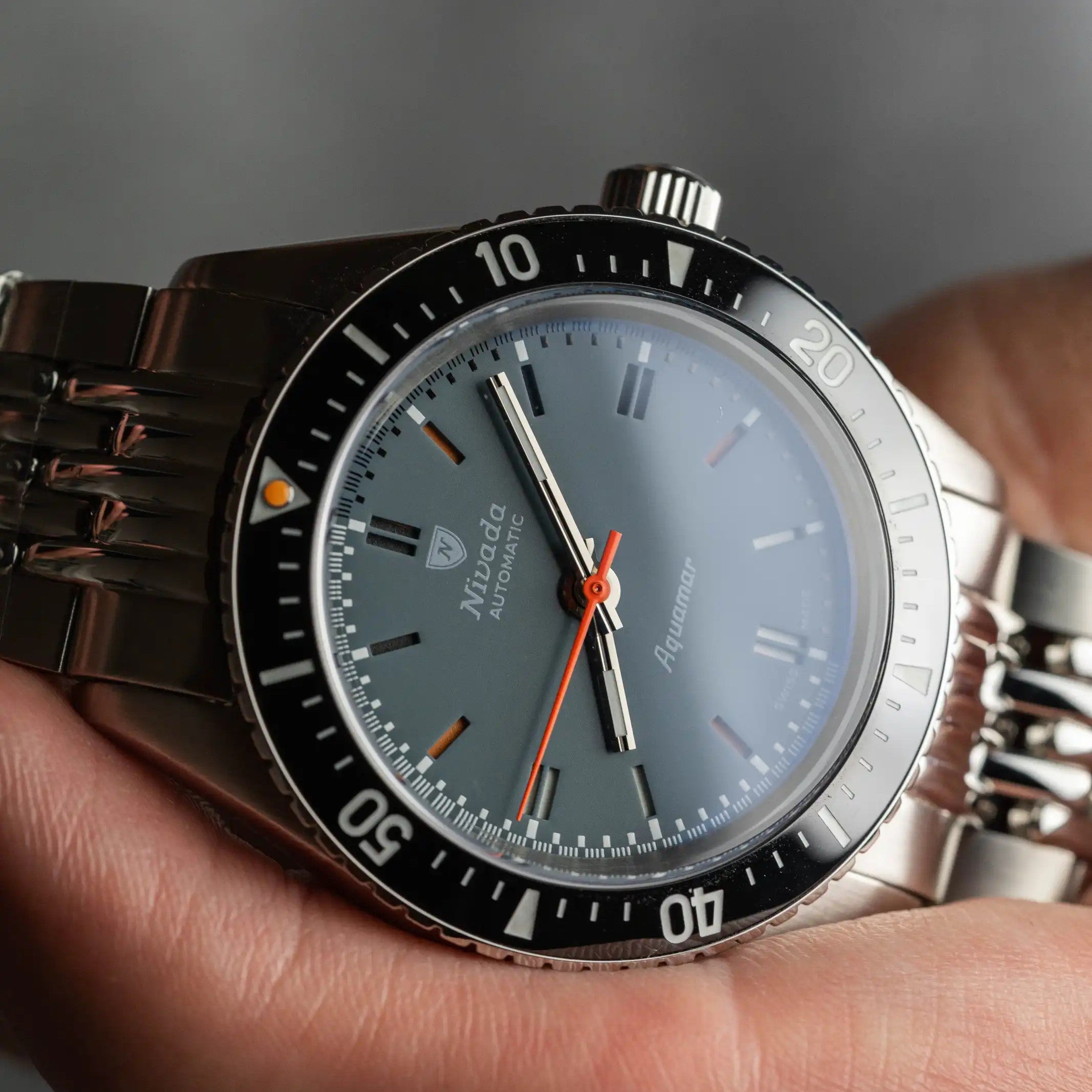 NIVADA GRENCHEN - Aquamar Grey | 32077A17 – TimeScape