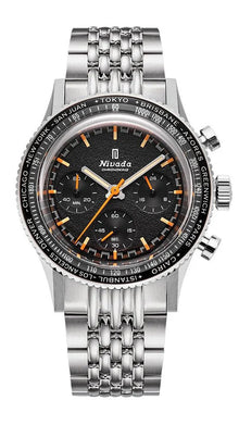 NIVADA GRENCHEN - Chronoking Mecaquartz Inter-bezel | 87040Q04