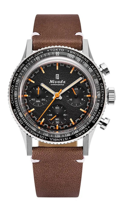 NIVADA GRENCHEN - Chronoking Mecaquartz Inter-bezel | 87042Q14