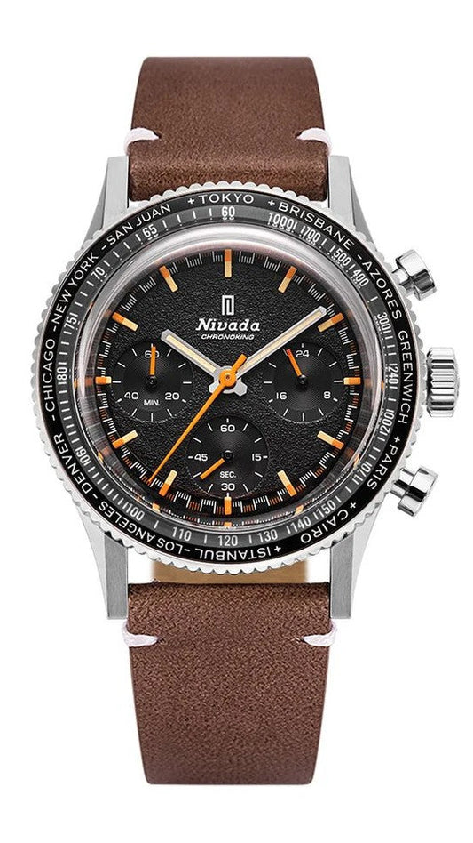 NIVADA GRENCHEN - Chronoking Mecaquartz Inter-bezel | 87042Q14