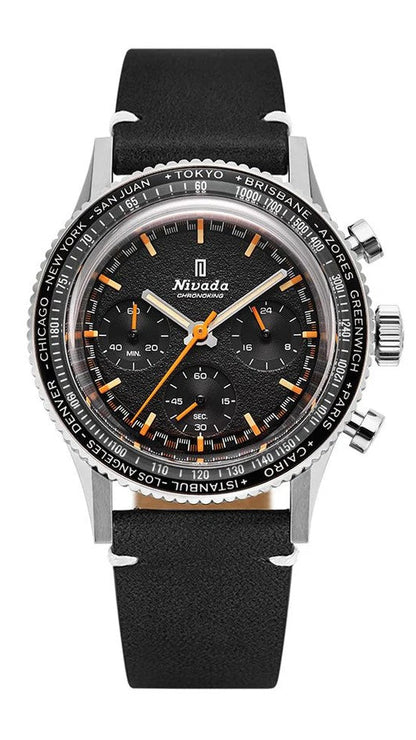 NIVADA GRENCHEN - Chronoking Mecaquartz Inter-bezel | 87042Q14