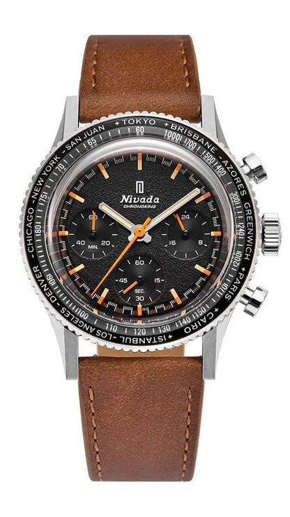 NIVADA GRENCHEN - Chronoking Mecaquartz Inter-bezel | 87042Q17