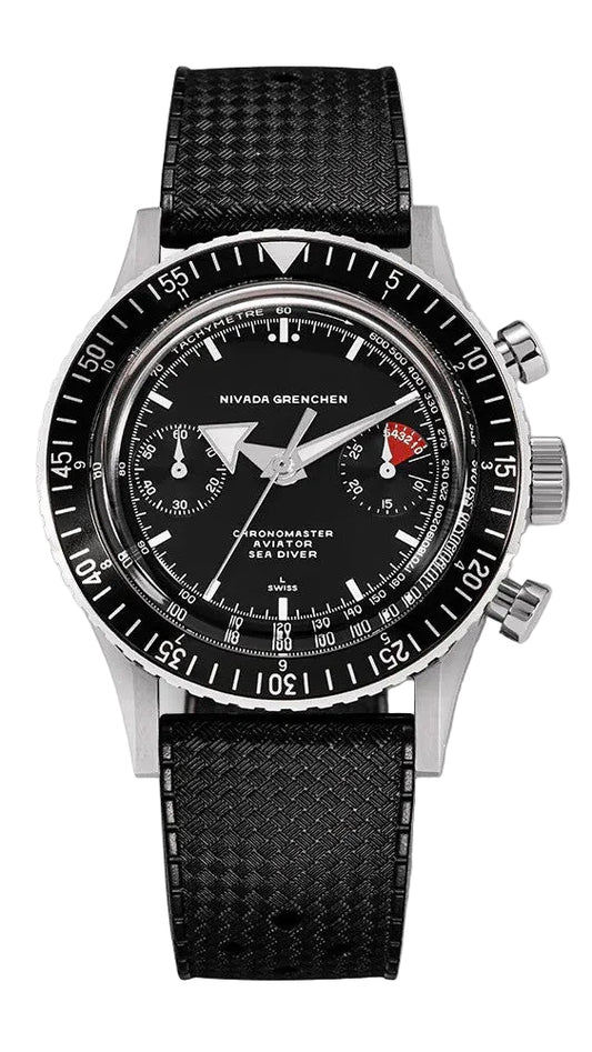 NIVADA GRENCHEN - Chronomaster BroadArrow Inter-bezel | 86008WM01LC