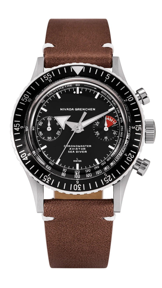 NIVADA GRENCHEN - Chronomaster BroadArrow Inter-bezel | 86009WM02LC