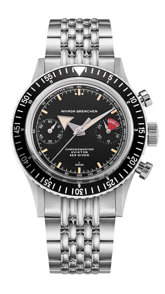 NIVADA GRENCHEN - Chronomaster BroadArrow Inter-bezel | 86056M04LC