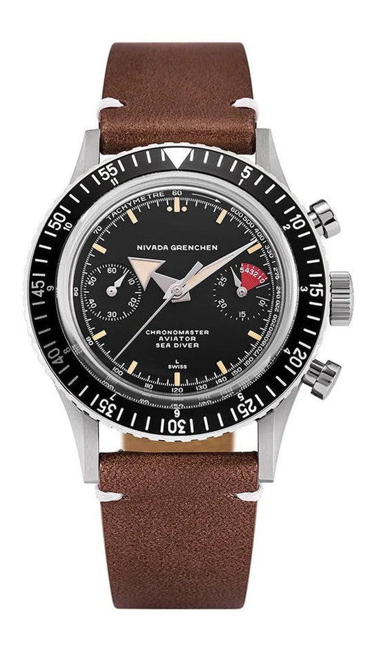 NIVADA GRENCHEN - Chronomaster BroadArrow Inter-bezel | 86056M14LC