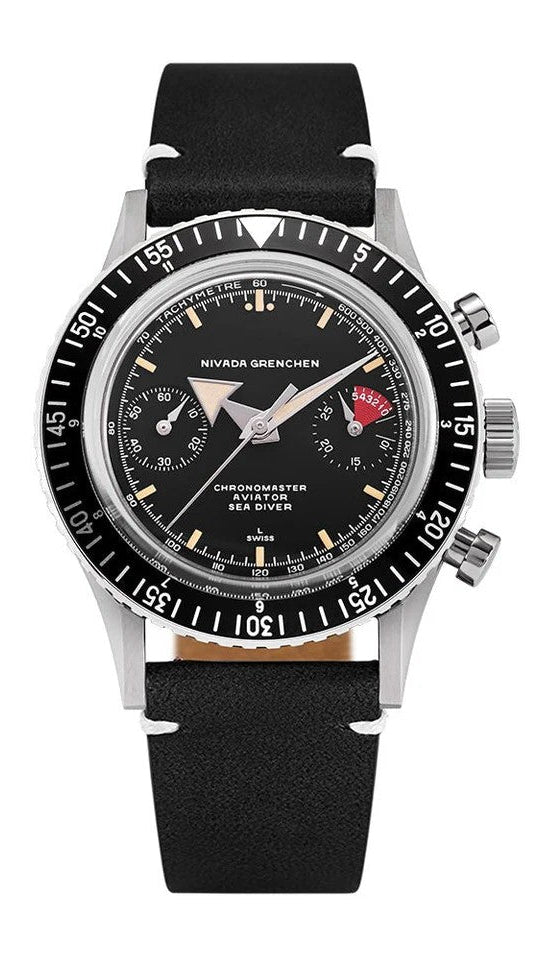 NIVADA GRENCHEN - Chronomaster BroadArrow Inter-bezel | 86056M14LC