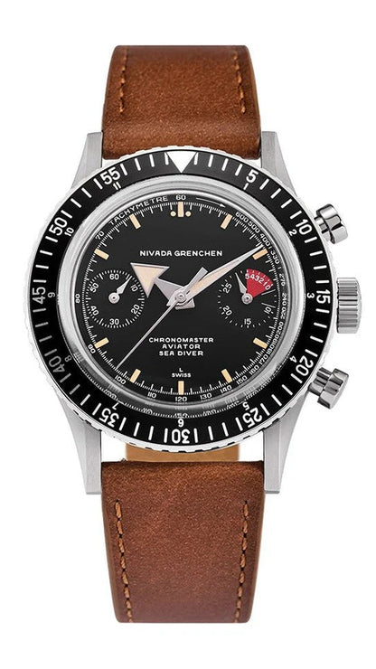 NIVADA GRENCHEN - Chronomaster BroadArrow Inter-bezel | 86056M17LC