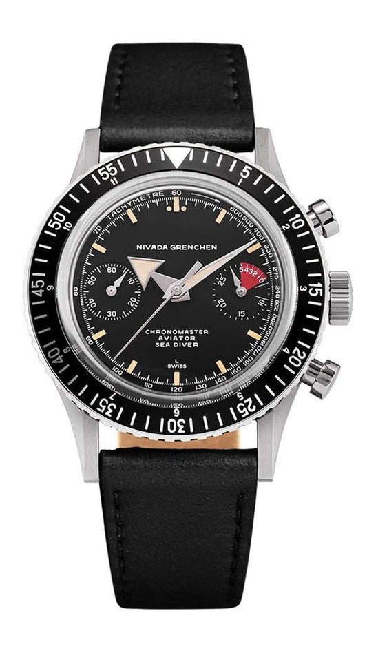 NIVADA GRENCHEN - Chronomaster BroadArrow Inter-bezel | 86056M17LC