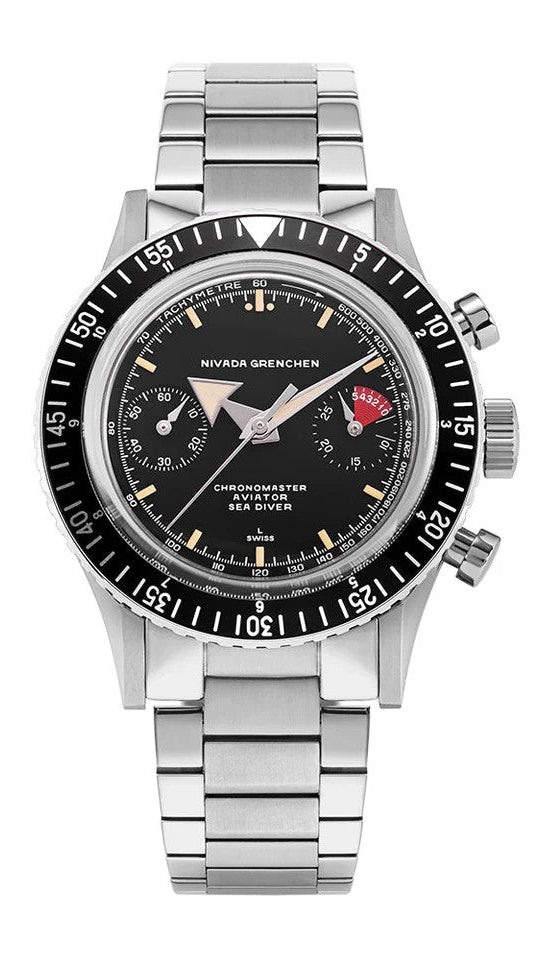 NIVADA GRENCHEN - Chronomaster BroadArrow Inter-bezel | 86056M04LC