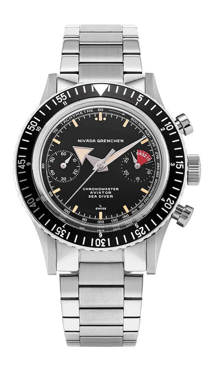 NIVADA GRENCHEN - Chronomaster BroadArrow Inter-bezel | 86056M04LC