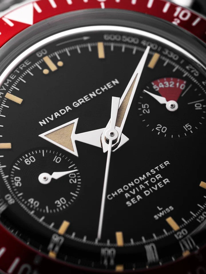 NIVADA GRENCHEN - Chronomaster BroadArrow Inter-bezel | 86056M04LC