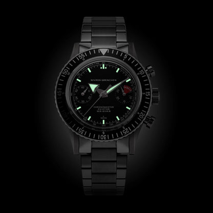 NIVADA GRENCHEN - Chronomaster BroadArrow Inter-bezel | 86056M04LC