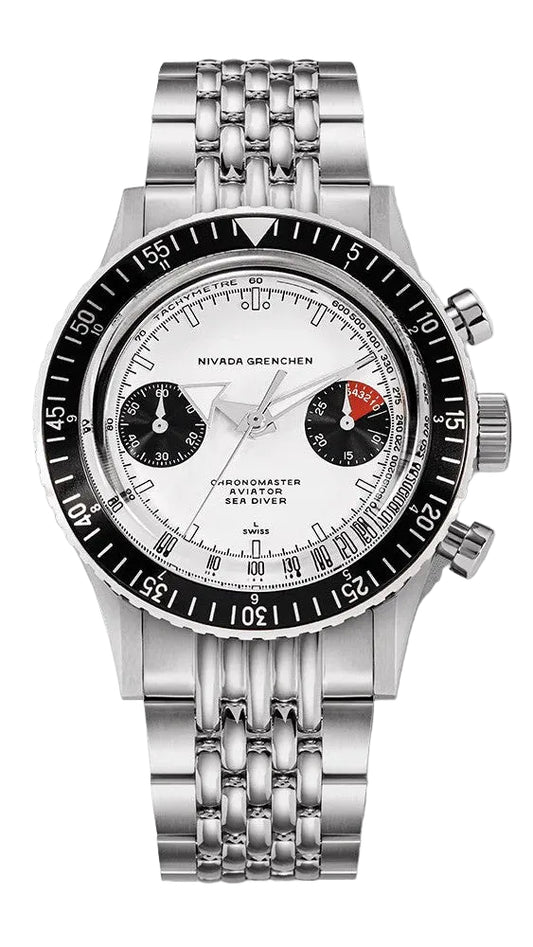 NIVADA GRENCHEN - Chronomaster BroadArrow Inter-bezel | 86010WM04LC