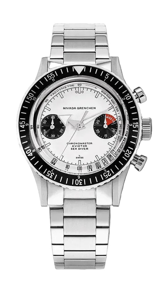 NIVADA GRENCHEN - Chronomaster BroadArrow Inter-bezel | 86010WM20LC