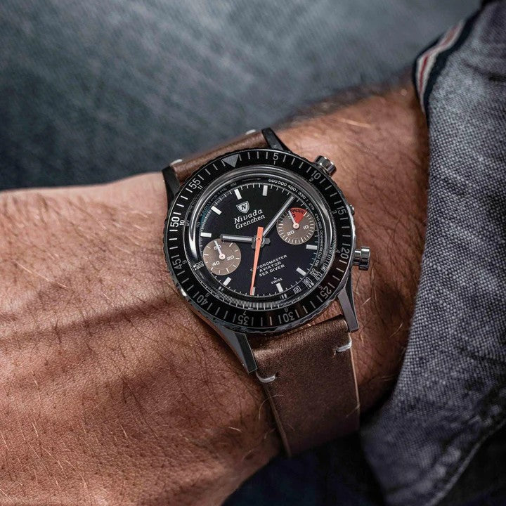 NIVADA GRENCHEN - Chronomaster Orange Boy Inter-bezel | 86012WM01LC