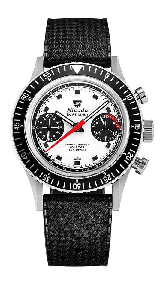 NIVADA GRENCHEN - Chronomaster Panda Inter-bezel | 86054M01LC