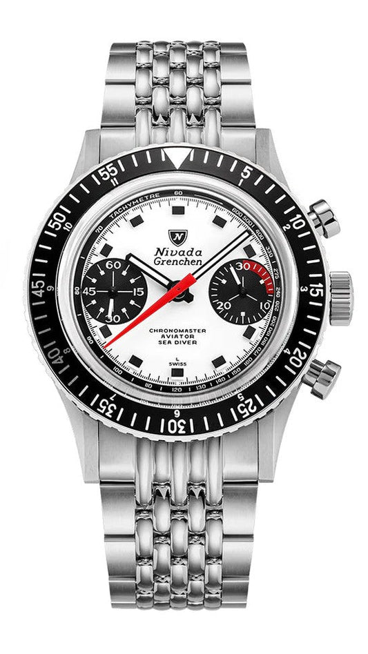 NIVADA GRENCHEN - Chronomaster Panda Inter-bezel | 86054M04LC