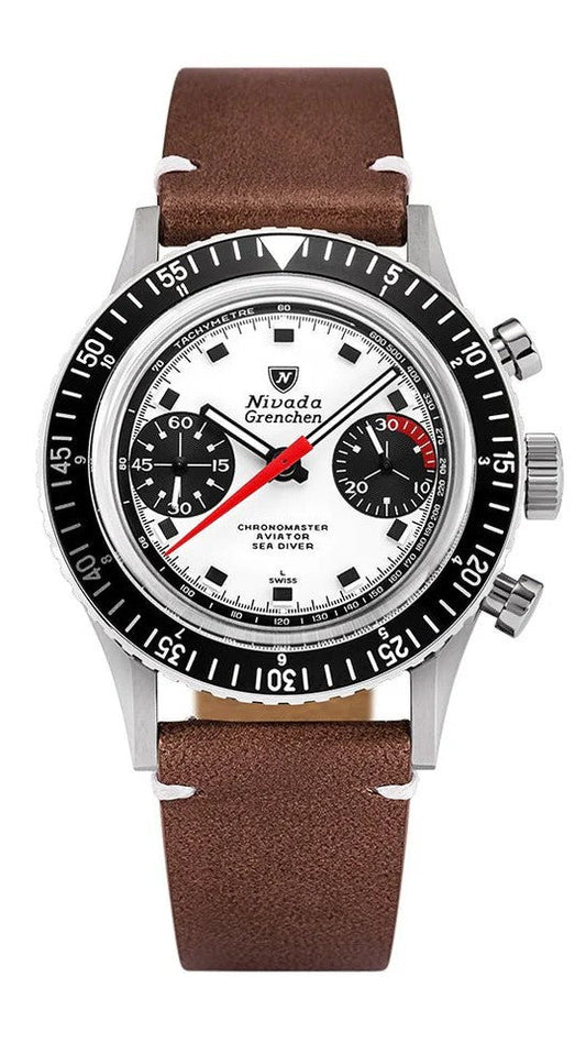 NIVADA GRENCHEN - Chronomaster Panda Inter-bezel | 86054M14LC