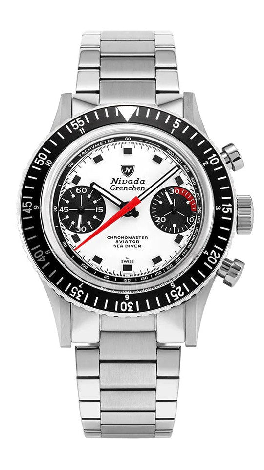 NIVADA GRENCHEN - Chronomaster Panda Inter-bezel | 86054M20LC