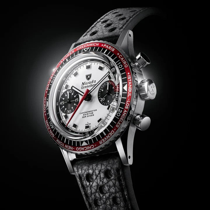 NIVADA GRENCHEN - Chronomaster Panda Inter-bezel | 86054M01LC