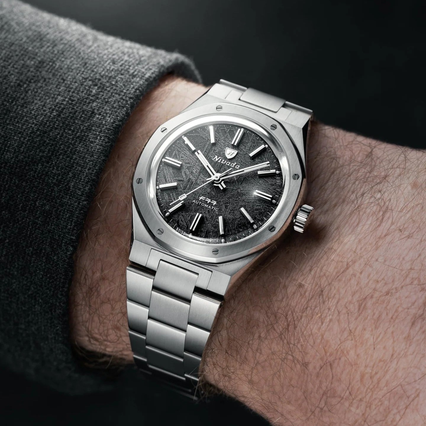 NIVADA GRENCHEN - F77MK2 41mm Meteorite | 69041A77C