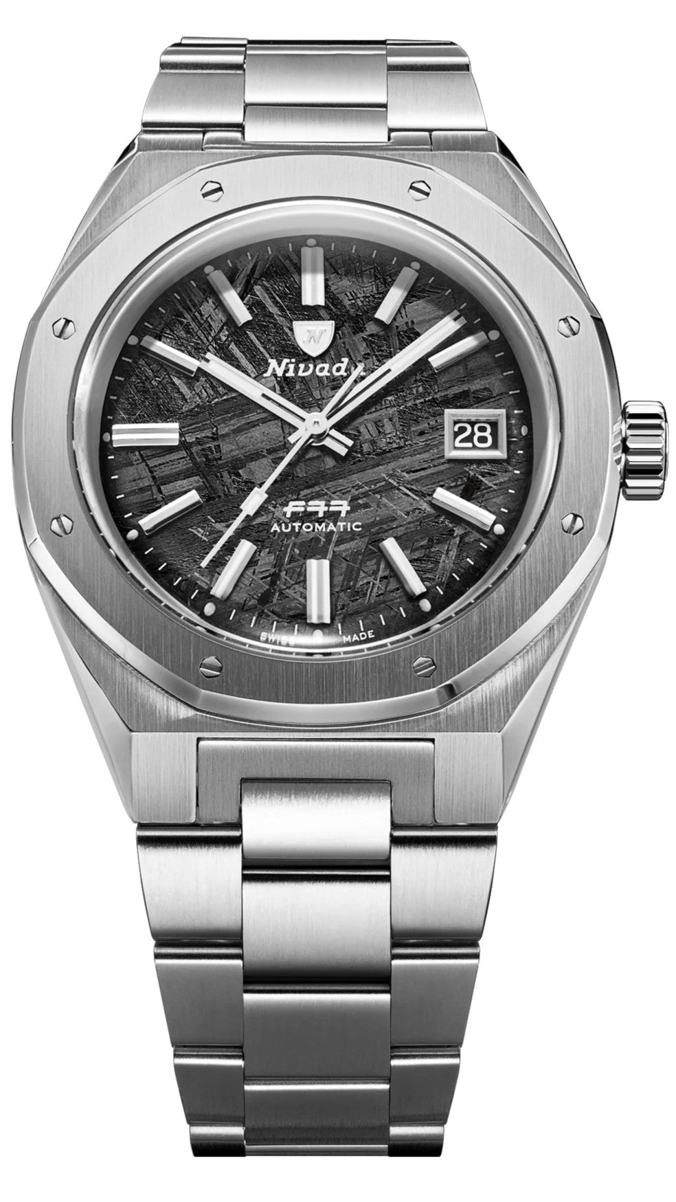 NIVADA GRENCHEN - F77MK2 41mm Meteorite | 69041A77C