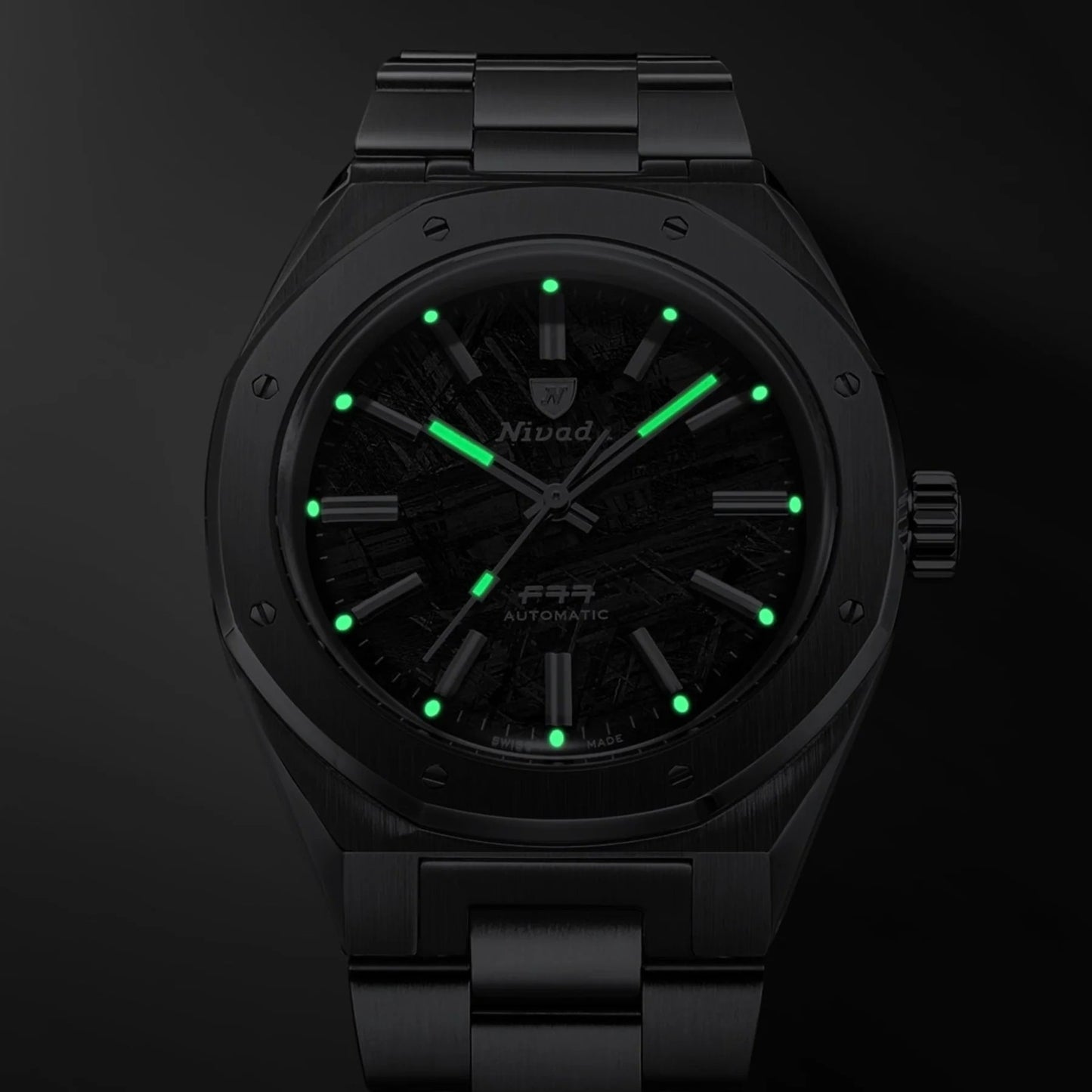 NIVADA GRENCHEN - F77MK2 41mm Meteorite | 69041A77C