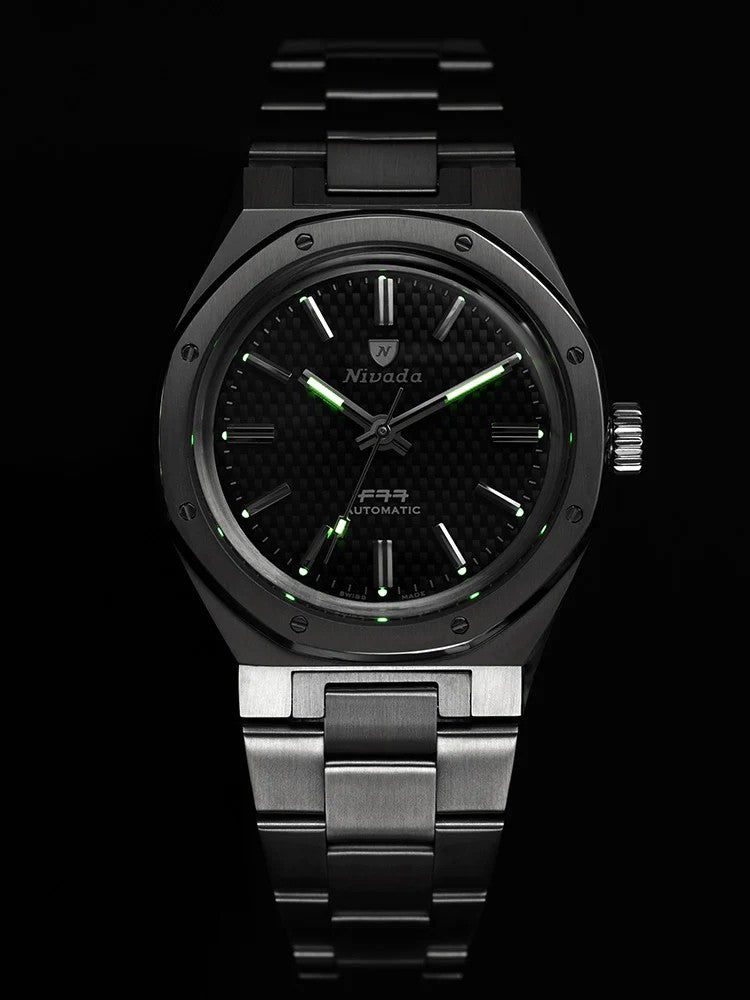 NIVADA GRENCHEN - F77 Blue No-Date | 68001A77-BC