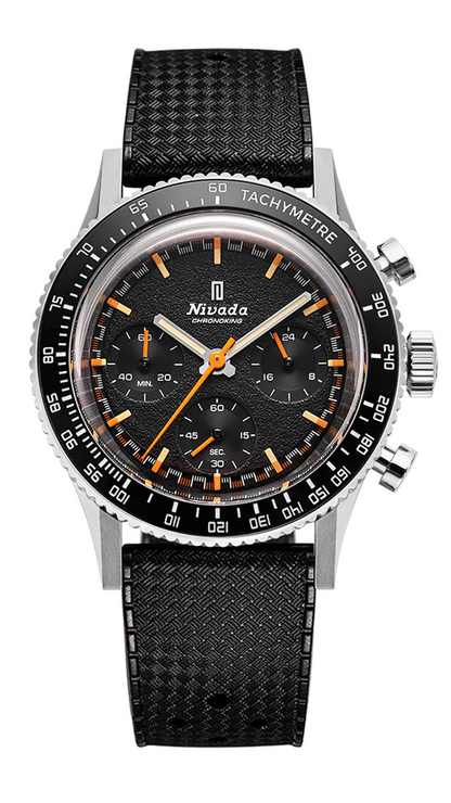 NIVADA GRENCHEN - Chronoking Mecaquartz Tachymeter Inter-bezel