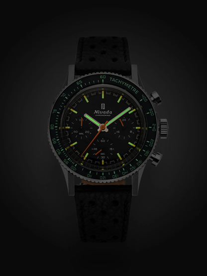 NIVADA GRENCHEN - Chronoking Mecaquartz Tachymeter Inter-bezel | 87040Q01