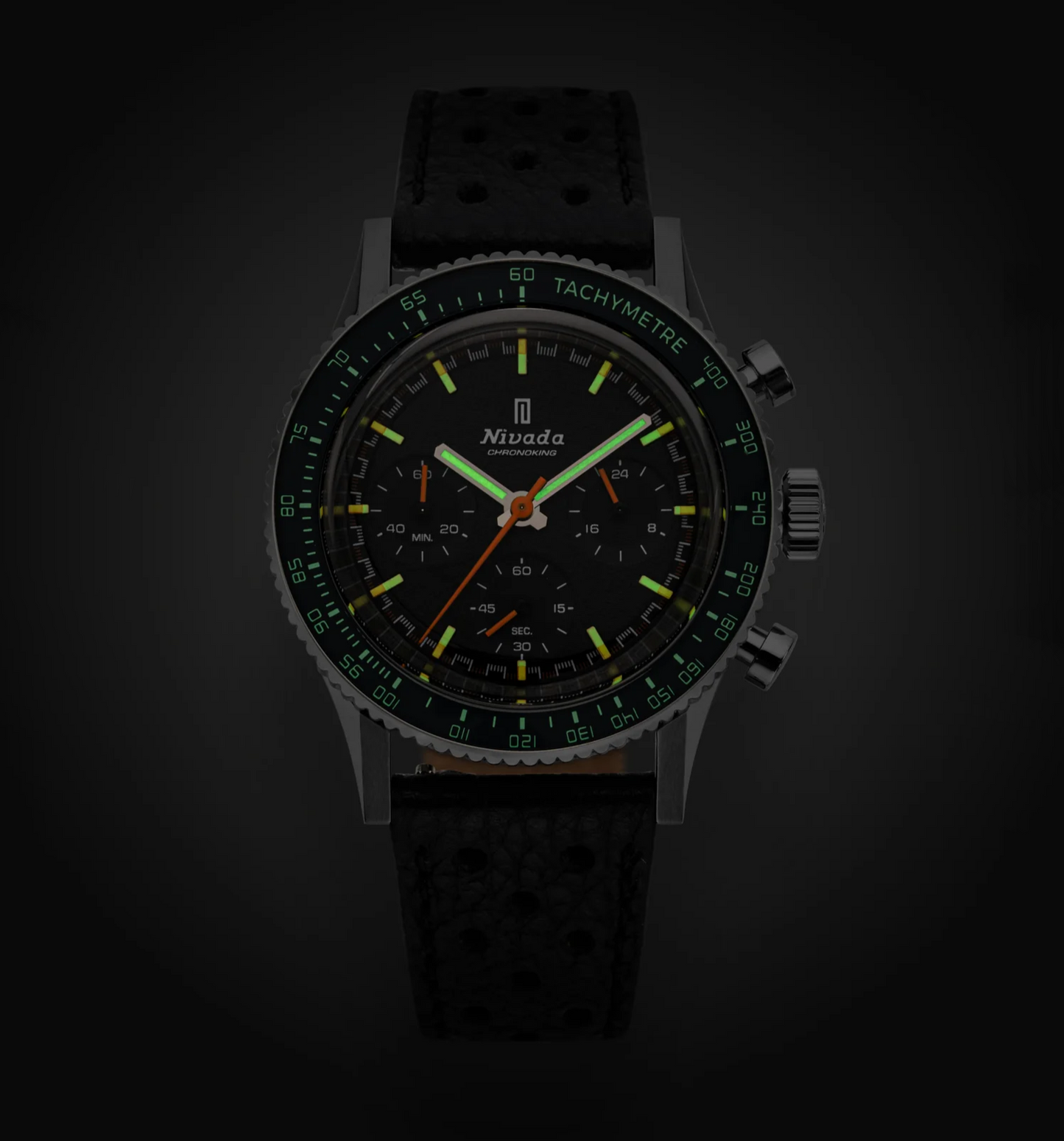 NIVADA GRENCHEN - Chronoking Mecaquartz Inter-bezel | 87040Q17