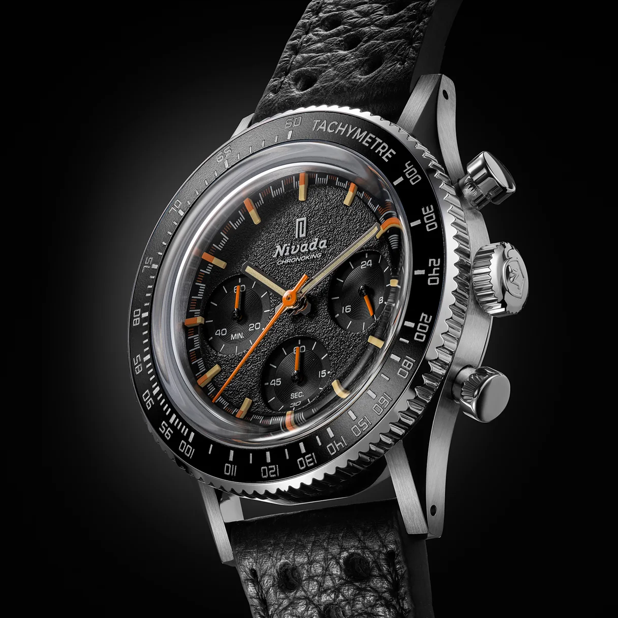 NIVADA GRENCHEN - Chronoking Mecaquartz Inter-bezel | 87040Q01 NIVADA GRENCHEN - Chronoking Mecaquartz Inter-bezel | 87040Q01
