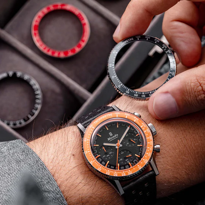 NIVADA GRENCHEN - Chronoking Mecaquartz GMT Inter-bezel | 87042Q01