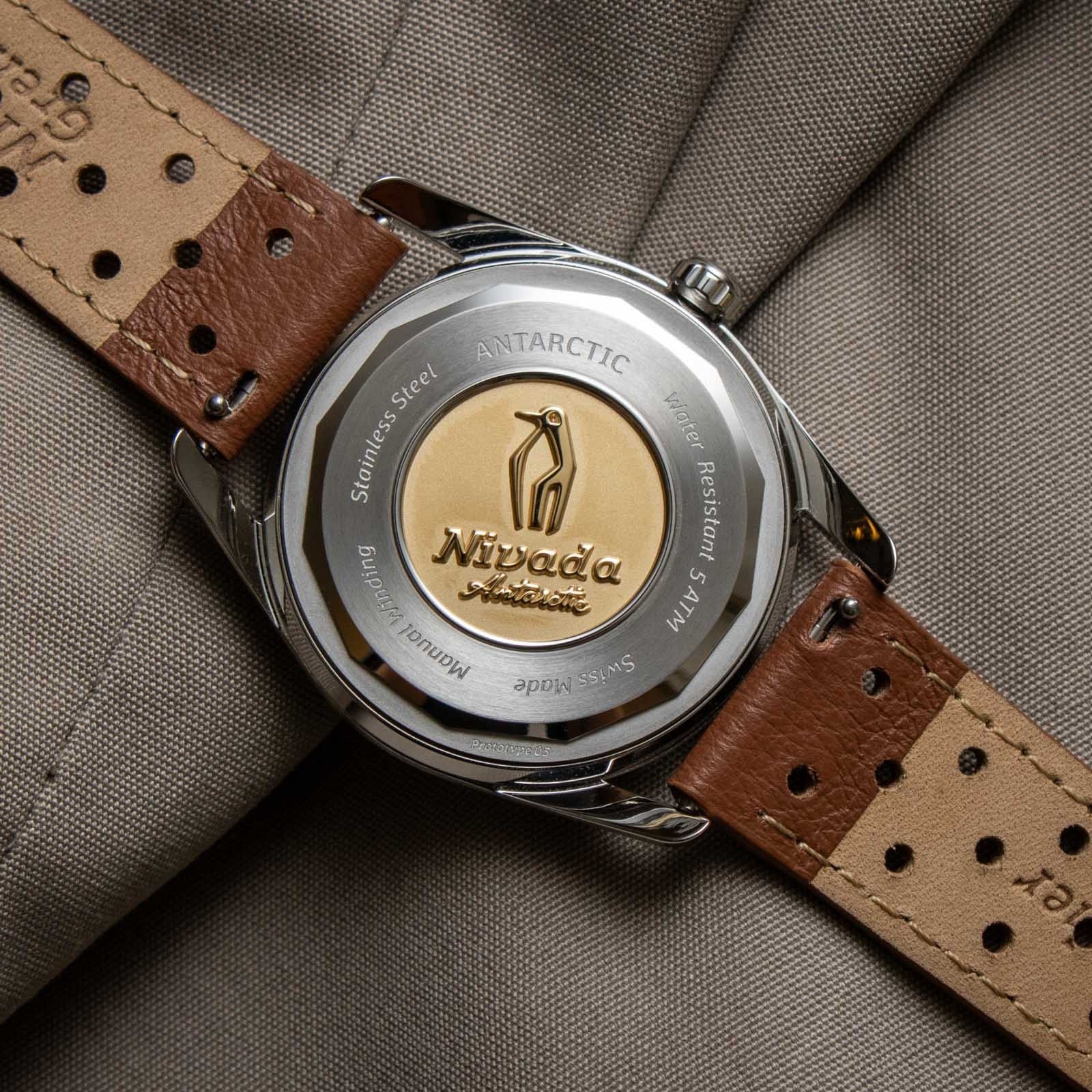 NIVADA GRENCHEN - Antarctic Eggshell 38mm | 32080A16 – TimeScape
