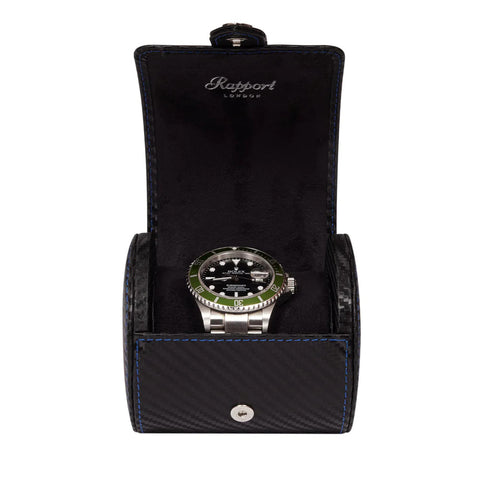RAPPORT - Carbon Black Watch Roll Single | D350