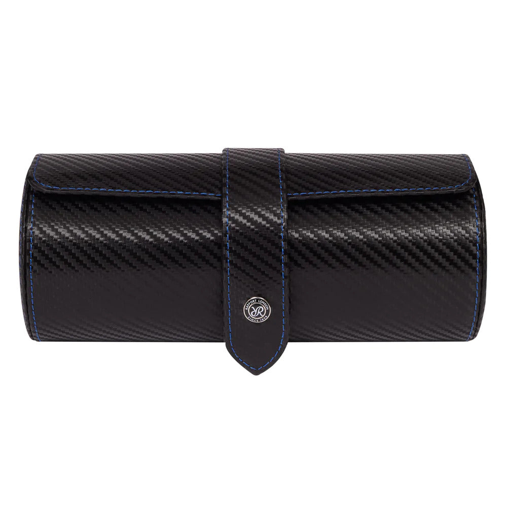 RAPPORT - Carbon Black Watch Roll Triple | D352