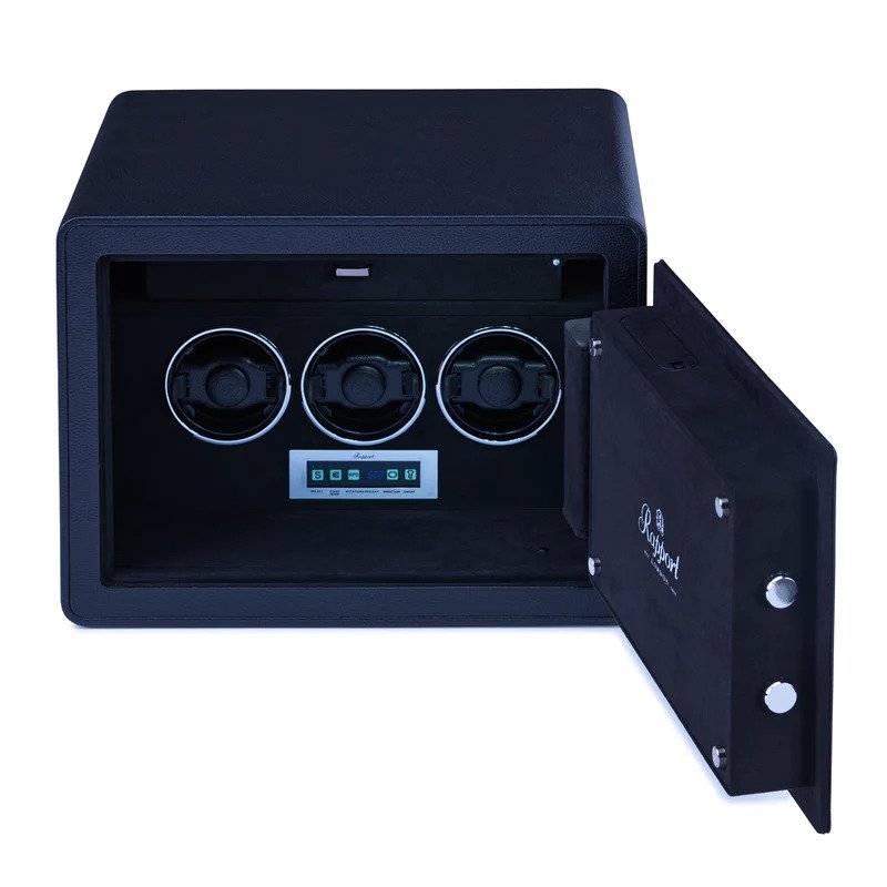 Rapport - Savoy Triple Watch Winder Safe | W651
