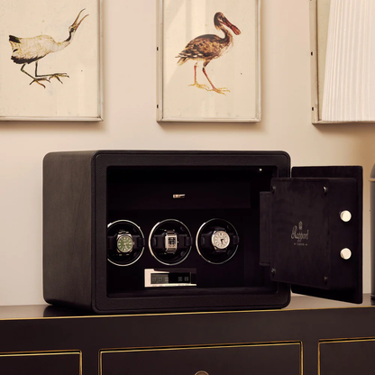 Rapport - Savoy Triple Watch Winder Safe | W651