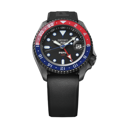 Seiko - 5 Sports Automatic "Pepsi®" GMT LE | SSK047